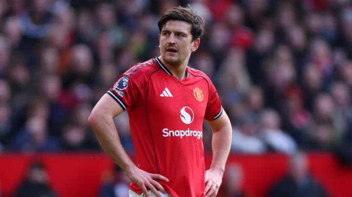 Harry Maguire playing for Manchester United as overrated debate continues